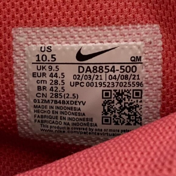 Nike SB Zoom Blazer Mid PRM Mosaic Mens Sz 10.5 Lilac Court Blue Copa DA8854-500 - Picture 11 of 12